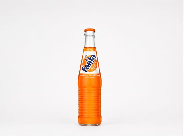 Bottled Fanta.