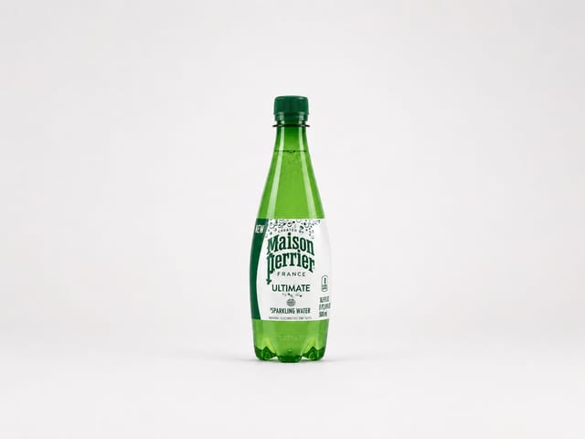 Perrier Mineral Water.